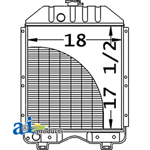 KU20220    Radiator---Replaces 15714-72060  